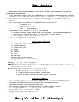 13.0 Stool analysis.doc